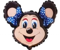 Минифигура 14" Лолли маус черный