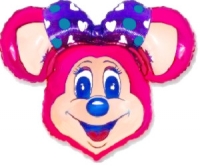 Фигура Лолли-супер 27" фуксия