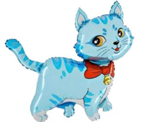 Минифигура 14" Котенок синий